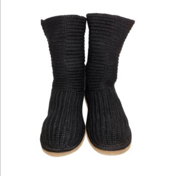 UGG AUSTRALIA WOMEN’S KNIT BOOTS.SIZE 6 - Picture 3 of 9